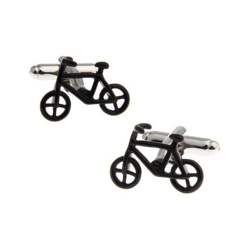 WN - hot hot style in Europe and America environmental quality black bike cufflinks French shirts cufflinks wholesale/retail