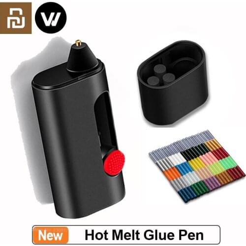 Youpin Wowstick Cordless Electric Hot Melt Glue Pen 2000mAh Type-C Rechargeable DIY Art Craft Glue Pen Including Glue Sticks