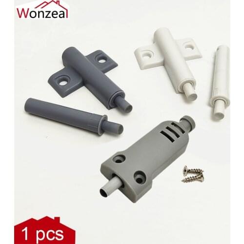 1pc Heavy Door Closer Damper Kitchen Cabinet Door Drawer Soft Closer Damper Quiet Close Door Silencer Buffers + Screws