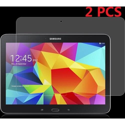 2 PCS Tempered Glass Screen Protector Film for Samsung Galaxy Tab 4 Tab4 10.1 T530 T531 T535 10.1"