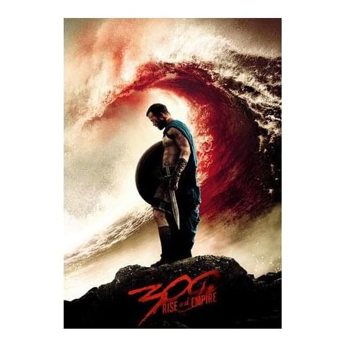 300 RISE OF AN EMPIRE MOVIE Art print Silk poster Home Wall Decor