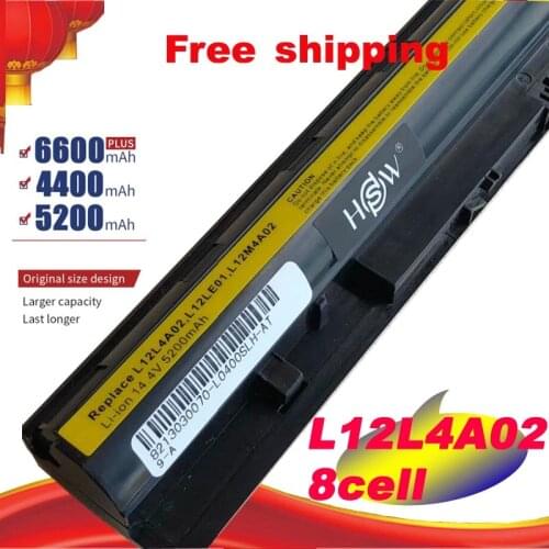 [8cell Special price] Battery For Lenovo G400s G500s S410p G510s G410s G405s G505s S510p L12L4A02 L12L4E01 L12M4A02 L1 Free SHIP
