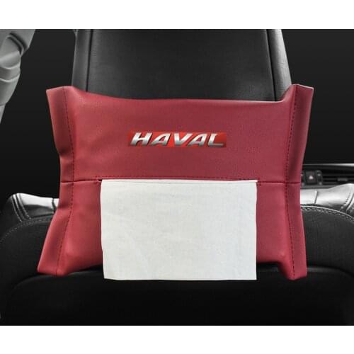 Car tissue box tissue storage bag For Great Wall Haval Hover H2 H3 H4 H5 H6 F5 F7 organizer box Car Auto Accessories