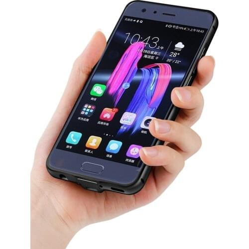 6000Mah For Huawei Honor 9 Battery Case Metal Frame Backup Charger Cover Pack Power Case Bank For Huawei Honor 9 Battery Case