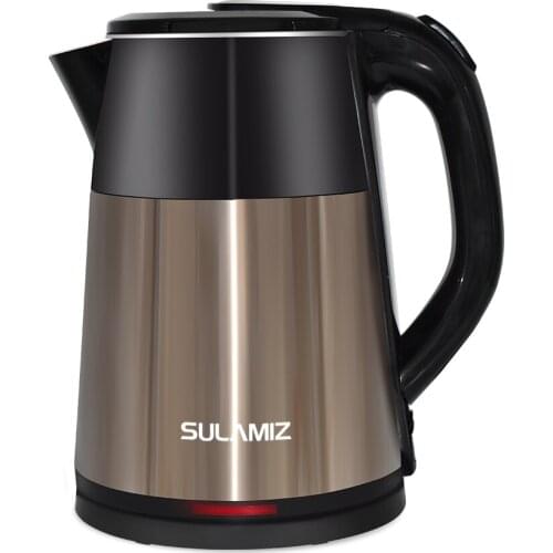 360 Degree cool touch electrical water kettle double wall & low noise electric kettle