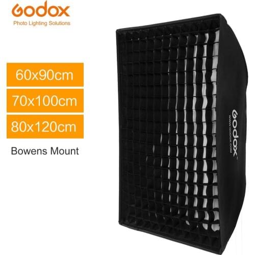 Godox 24"x 35" 60 x 90cm Honeycomb Grid Softbox soft box with Bowens Mount for Studio Strobe Flash Light DE400 DE400 SK300 SK400