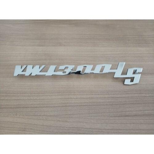 For vw1300LS Chrome Rear Letter Chrome Car Auto Emblem