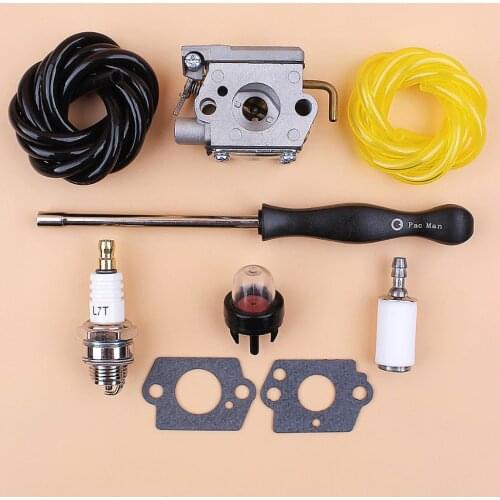 Carburetor Carb Repair Kit for Walbro WT-827 WT827 Carburetor Ryobi Ryan Zama C1U-P10A C1U-P14A WT-454 WT-539 105R 132R Trimmer