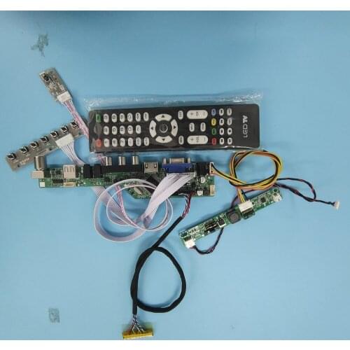 Kit for LM240WU8-SLA3 Controller board 1920X1200 24" VGA HDMI DIY CVBS Panel monitor LED LVDS 30pin USB LCD TV AV