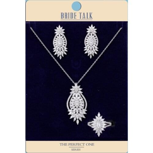 Small Jewelry Set Dubai Cubic Zircon Long Chain Lobster Clasp For Women Wedding Accessories Necklace Set Bijoux Femme Ensemble