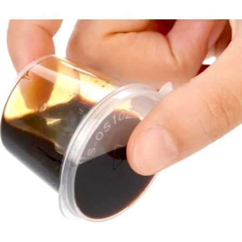 500pcs circular 1oz 1.5oz 2oz 3oz sauce cup,one time seasoning cup plastic sauce cup packing box with integrated cover