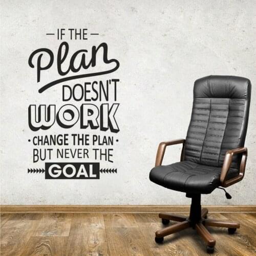 KUCADA plan work wall sticker for living room home decoration wallpaper mural art decal wall decor WP3956