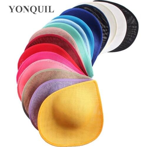New Arival Multiple Colors 30 CM Derby Hair Hats Fascinator Baes Wedding Party Church Banquet Hair Accessory 5Pcs/Lot SYB05