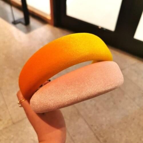 Headbands Broadside All-Match Hair Accessories Fashion Headwear Head Band High Quality Velvet Women Hairbands Party Casual