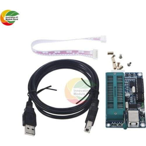 Ziqqucu PIC K150 ICSP Programmer USB Automatic Programming Development Board Microcontroller with USB ICSP Cable