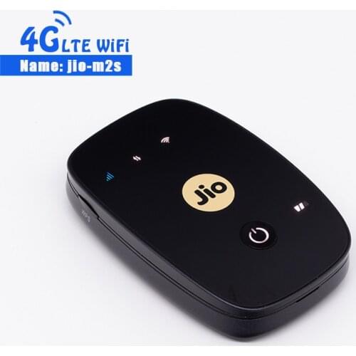 Unlocked JIO m2s 4G modem LTE Pocket Wi fi Wireless Router Hotspot Mobile Broadband Support B3/5/40