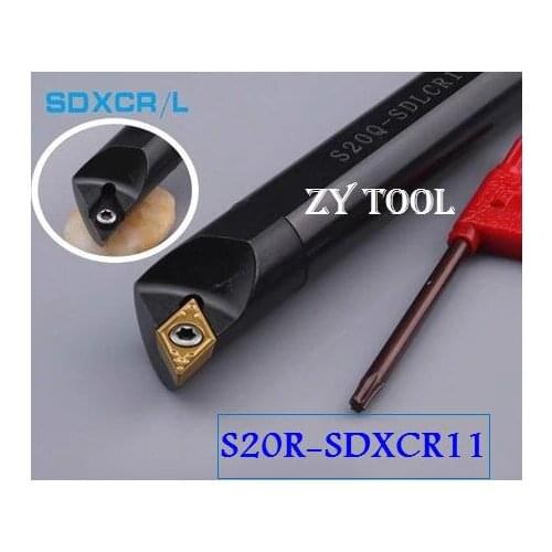 S20R-SDXCR11 Cutter Turning Tools Lathe Machine Turning Tools Set Internal Turning Tool CNC Turning Tools,Internal Boring Bar