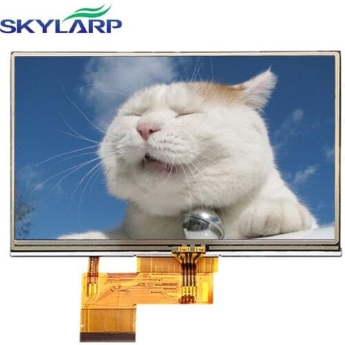 Skylarpu 5.0" inch TFT LCD Screen for GARMIN Nuvi 1440 1440T LCD display screen panel with Touch screen digitizer replacement