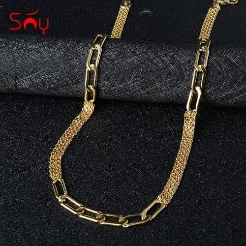 Sunny Jewelry Fashion Jewelry 2021 Copper Necklace Women And Man Classic Trendy High Quality For Daily Wear Gift Wedding Party
