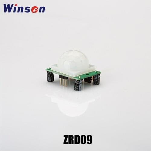 2PCS Winsen ZRD-09 PIR Motion Sensor Module Pyroelectric Infrared Sensor 5-20V DC Automatic Induction Two Trigger Modes
