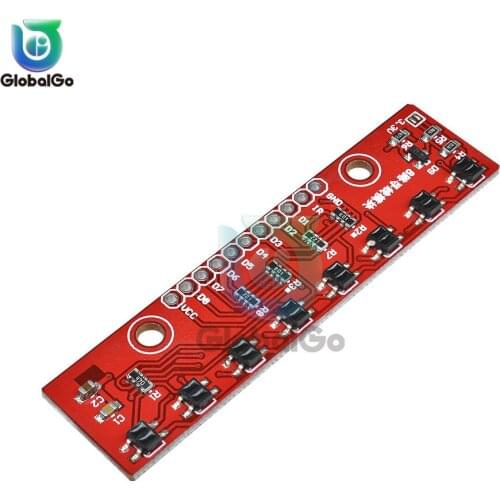 8 way Tracking Module Infrared Detection Sensor Module For Arduino 8 Channel Infrared Detector Module 8bit Sensor Module