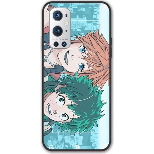 For Oneplus Kingdom hearts my hero academia Black TPU Border Oneplus Case