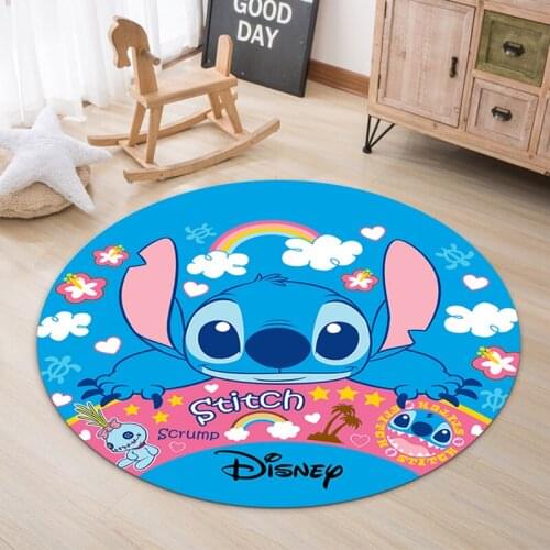 Disney Lilo & Stitch Kid Mat Winnie the Pooh Cute Mary Cat Boys Girls Game Bedroom Kitchen Carpet Indoor Bathroom Mat Decor Home