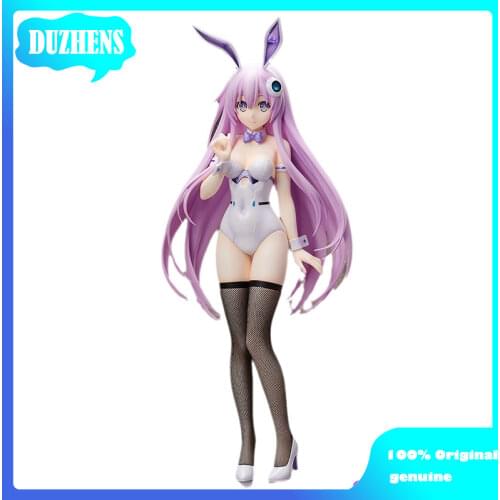 100% Original genuine Hyperdimension Neptunia Neptune 1/4 Bunny Girl Action Figure Anime Figure Model Toys Figure Doll Gift