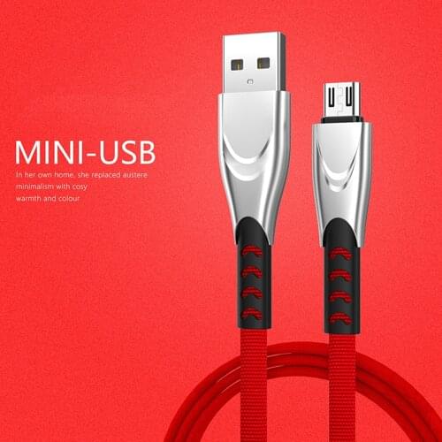 5A USB Micro Cable Fast Charging Nylon Data Cord Super Quick Charge 3.0 for Samsung Galaxy S7 S6 Edge J2 J3 J5 J7 Prime J8 On6