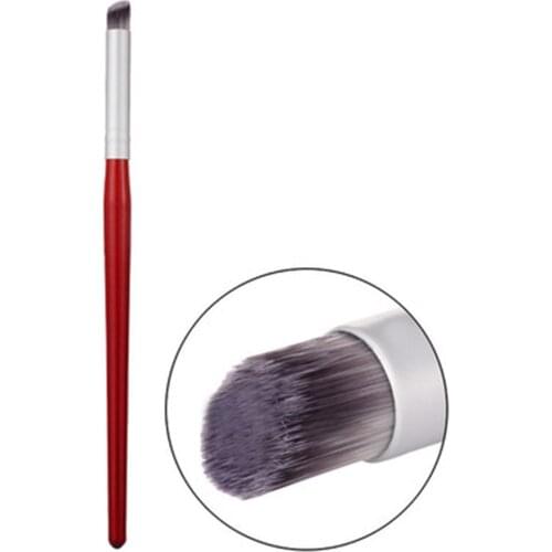 1 Pcs Professional Nail Art Brush Manicure Gel Polish Brush Gradual Color Blooming Dizzy Dye Oblique Nail Drawing Pen