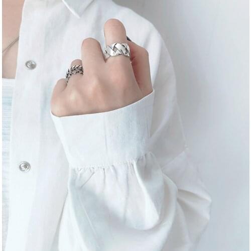 Exaggerated Vintage Cross Rings For Women Men Charm Engagement Jewelry Girls Lady Open Finger Rings