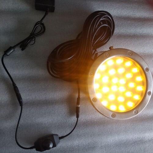 Multi Color 52LEDs 15° penetrates 50M deep water Fish Attraction Indicator Lure Lamp Lure LED Flashing Fishing Light
