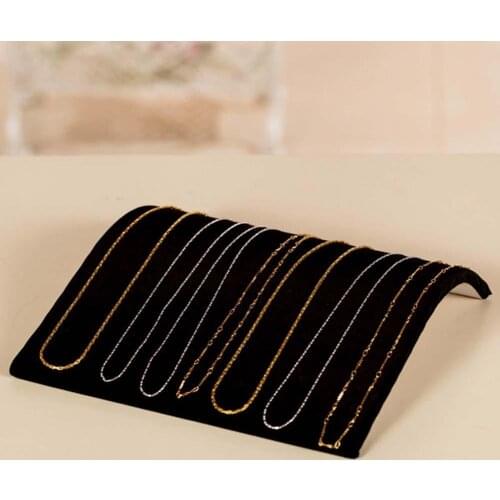 Bridge Necklace Bracelet Display Board Jewelry Stand Holder Rack Plate Organizer