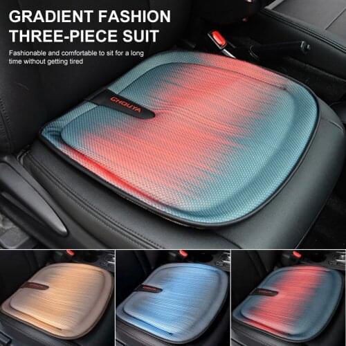 Car Seat Cushion Memory 47*45cm Foam Technology Driver Seat Mat Non-Slip Breathable Pad Four Seasons Car Interior Accessories