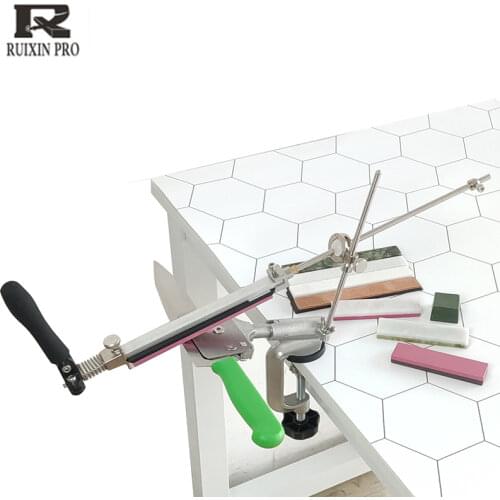 Aluminum alloy knife sharpener high grit sharpening stone Can polish the mirror blade effect Professional fixed angle sharpener