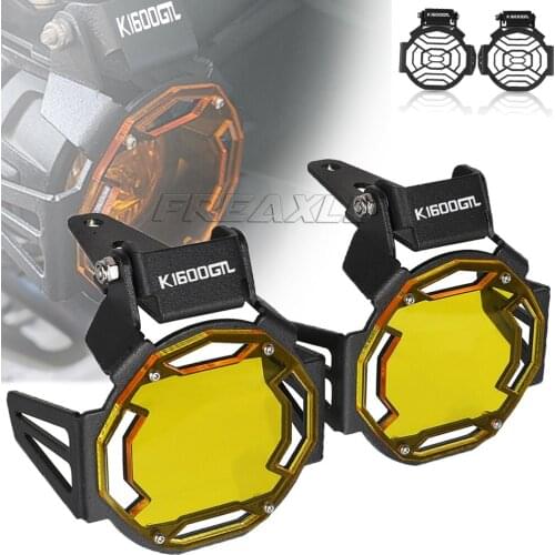 For BMW K1600GT K1600GTL K1600 GT GTL 2011-2020 Motorcycle 2019 2021 Motorcycle Flipable Fog light Protector Guard Lamp Cover