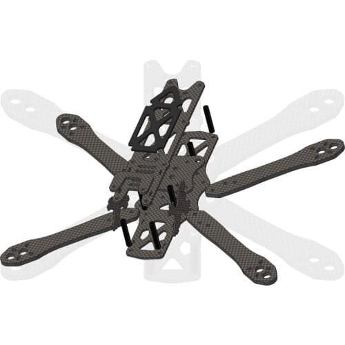 ALIEN FPV FRAME RR5 5/6/7inch Accessories ARM Upper plate Bottom Plate Aluminium Column Aluminum Alloy Pillar M3 Aluminum Column