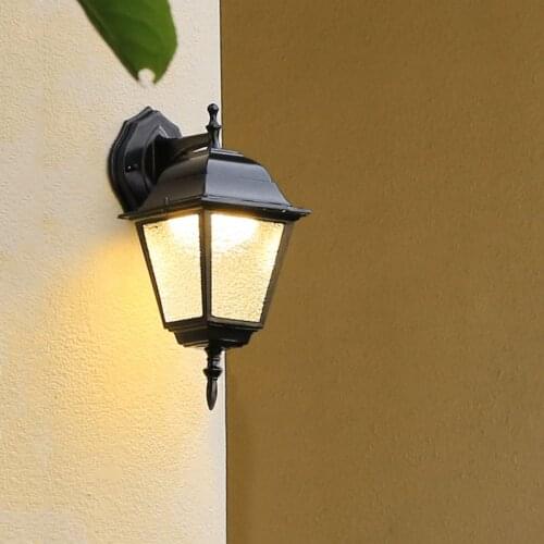 Modern wall sconces courtyard villa fence lights landscape lighting E27 5w lamps wall lamp decorative WKS-OWL97