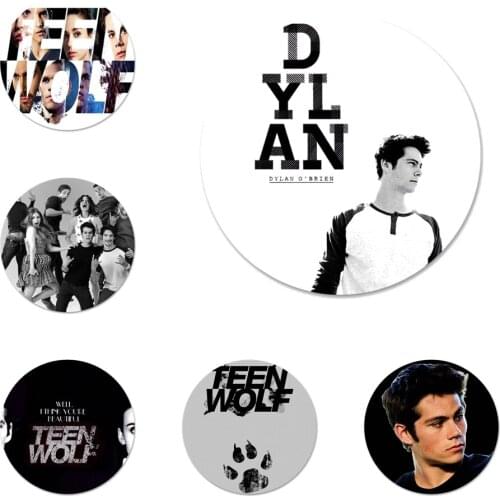 Teen Wolf Dylan Obrien Badge Brooch Pin Accessories For Clothes Backpack Decoration gift