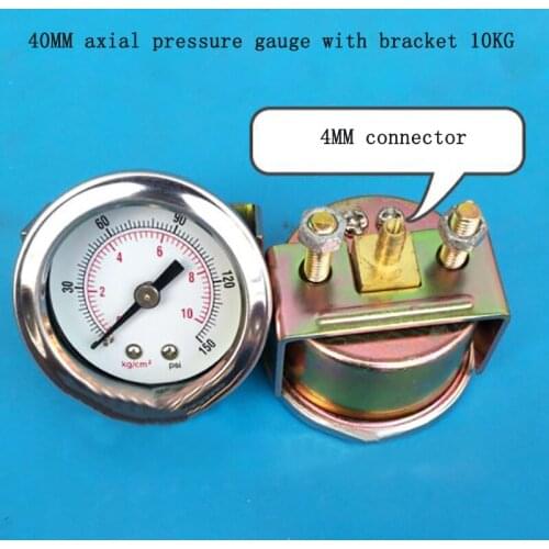 1pc pressure gauge for pneumatic component dispenser press screen spraying machine digital water vacuum pressure gauge