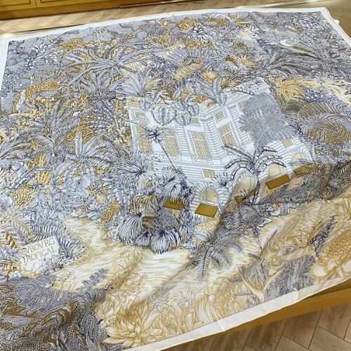 100% Twill Silk 18m/m Twill Hand Rolled Edges New Fashion Brand Design