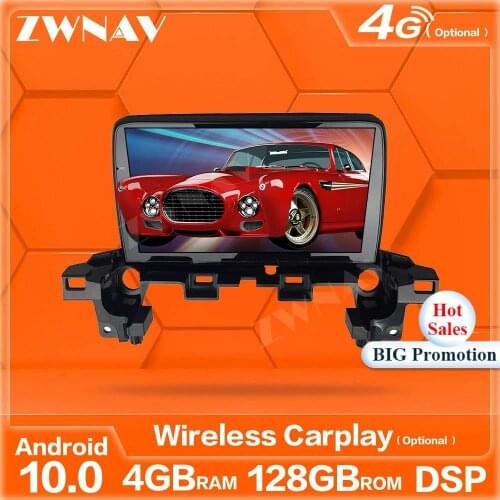 128GB Wireless Carplay Android 10 Screen For Mazda CX-5 2017 2018 Multimedia Player GPS Navi Auto Audio Radio Stereo Head Unit