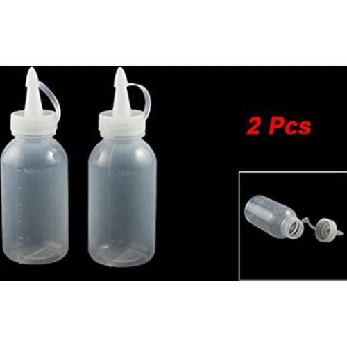 100ML New Kitchen Plastic Squeeze Bottle Condiment Dispenser for Sauce Vinegar Oil Ketchup Cruet Salad Sauce Oil Dispenser