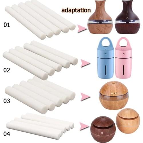 5pcs Replacement Filter Cotton Sponge Stick for USB Humidifier Air Diffuser