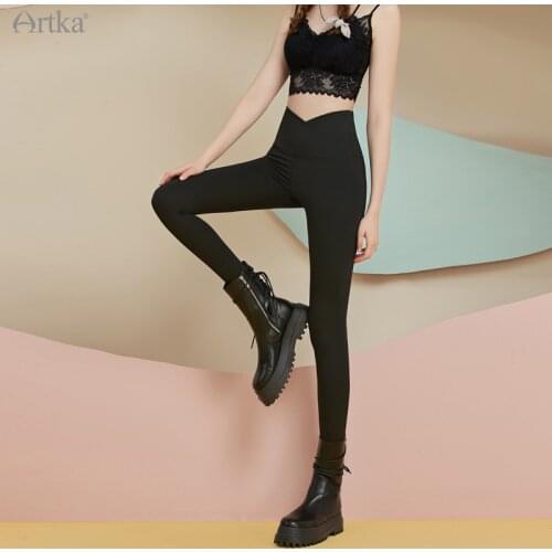 Женские утепленные легинсы Artka China At AliExpress