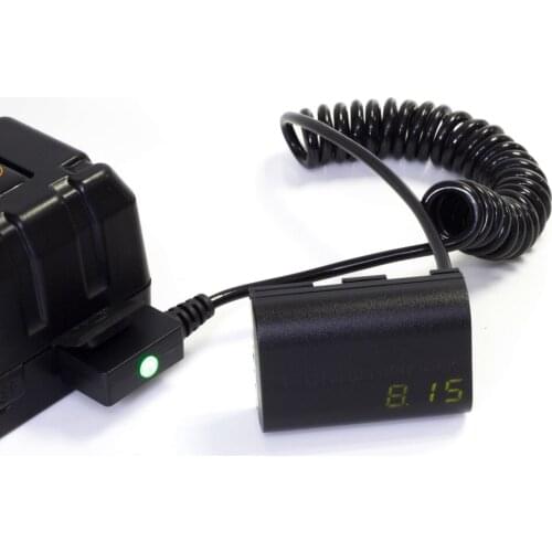 Safe D-Tap PTAP DTAP to LP-E6 E6N E6NH Dummy Mock Faux Battery DC Coupler Adpater Cable fr DSLR Camera 5d2 5d3 5d4 Power Supply