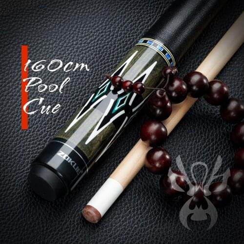 ZOKUE Billiard Cue 3/8*8 Radial Pin Pool Cue Stick Featured Canadian Hard Maple 160cm 12.75mm Cue With Case For Tall Man