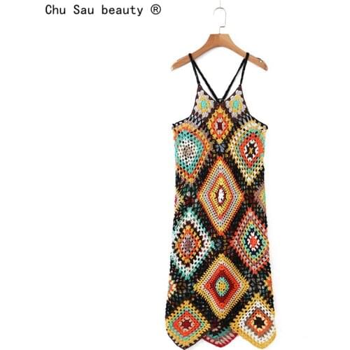 Модные вязаные платья Chu Sau beauty China At AliExpress