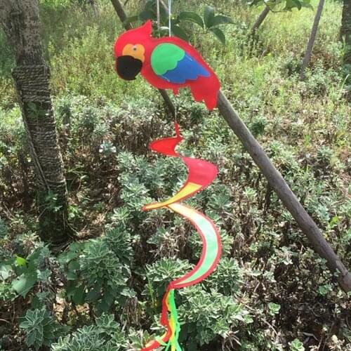 Hot Animal Spiral Windmill Colorful Wind Spinner Lawn Garden Yard Outdoor Decor B85C