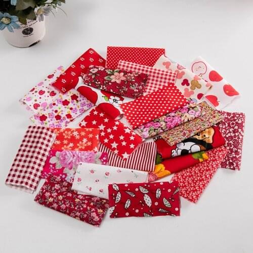 JIHONG Solid Fabric Patchwork Cotton Fabrics For Sewing Quilting Needlework Handmade DIY Accessories Material J01 50 Pcs/Lot
